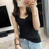 任意搭~修身显瘦遮肉条纹纯色针织无袖背心【包邮+三天无理由退huan】 商品缩略图11