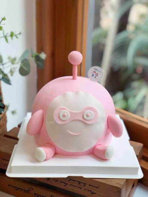 翻糖蛋仔女孩奶油蛋糕 下单前请仔细阅读商品详情 商品图1