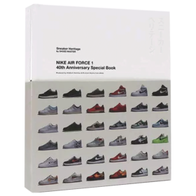 NIKE AIR FORCE 1 40th Anniversary Special Book Sneaker Heritage by SHOES MASTER