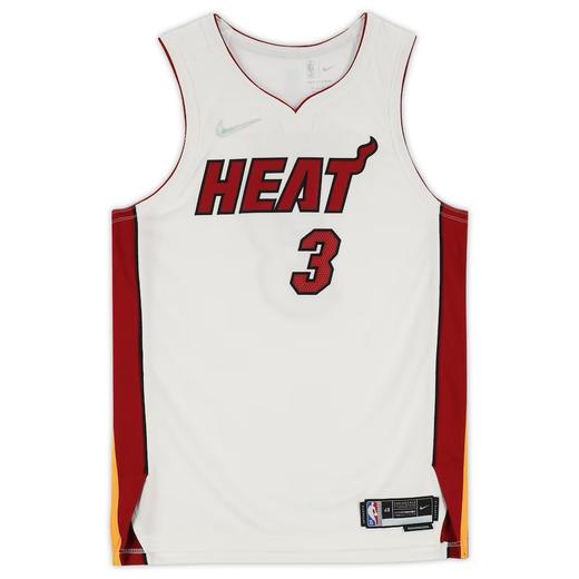 收藏系列 韦德 热火队3号白色 加签3总冠军 亲笔签名球衣 商品图6