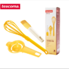 tescoma简易烘焙工具3件套 硅胶刷蛋清分离器打蛋器 商品缩略图1
