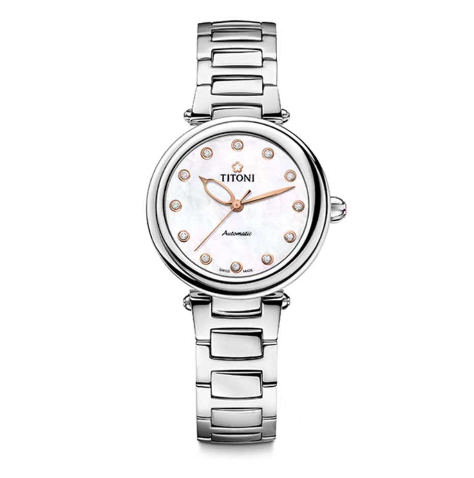 梅花炫美系列自动机械女表