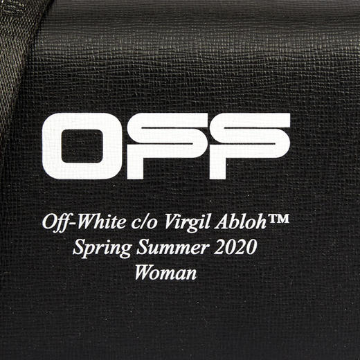 OFF WHITE 女士牛皮Logo图案印花腰包手提单肩包  OWNA087R20423073 商品图4