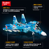 小鲁班积木苏-27战斗机模型军事系列飞机益智力拼装儿童玩具男孩 商品缩略图1