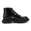 ALEXANDER MCQUEEN 亚历山大.麦昆 MCQ 男士牛皮Tread系带短靴及踝靴 604253WHZ80 商品缩略图3