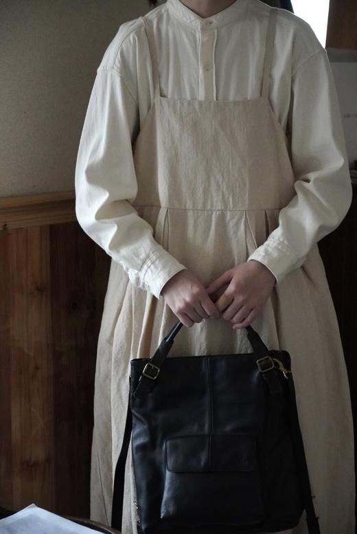 ROBE de PEAU黑白吊带裙 商品图12