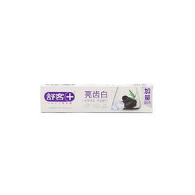 舒客亮齿白牙膏（竹炭+天然珍珠）210g
（6928471320035）