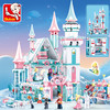 小鲁班积木冰雪奇缘城堡房子女孩子艾莎公主系列拼装玩具儿童礼物 商品缩略图2