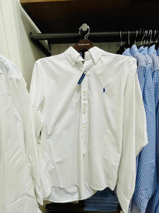 Ralph Lauren RL拉夫劳伦男士棉府绸衬衫👔¥799直邮到手✈️国内同款¥1690 商品图1