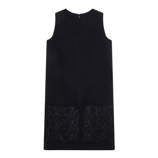 MAX MARA 麦丝玛拉 女士EDITORE无袖圆领连衣裙 黑色  EDITORE 商品图1