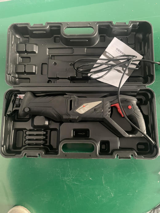 【货号010252】江苏铁锚生产850瓦马刀锯电动切割机带锯条包装快夹型往复锯 商品图1