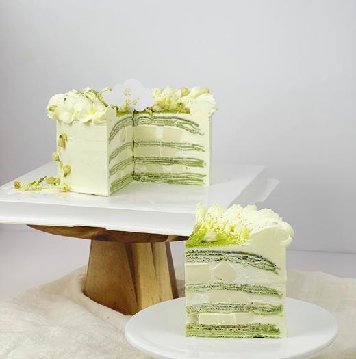 茉莉椰奶冻开心果千层 | 烤爱 商品图4