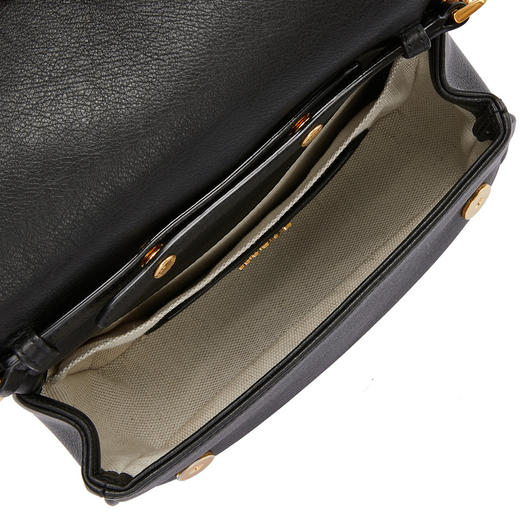 BALLY 巴利 女士Viva系列颗粒牛皮迷你单肩斜跨包 黑色 VIVAXS BLACK 商品图3