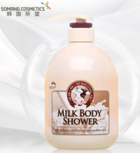 【女神节】所望SOMANG牛奶沐浴露750ml （韩国原装进口沐浴乳）