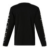 ALEXANDER MCQUEEN 亚历山大.麦昆 2023春夏新品 男士印花图案长袖T恤 黑色  682522QSZ67 商品缩略图1