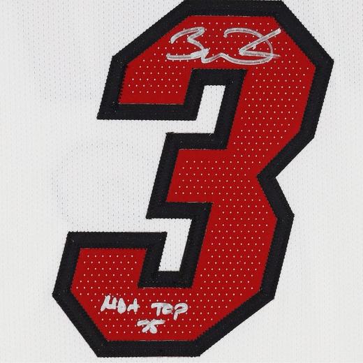 收藏系列 韦德 热火队3号白色 加签75大 亲笔签名球衣 商品图2