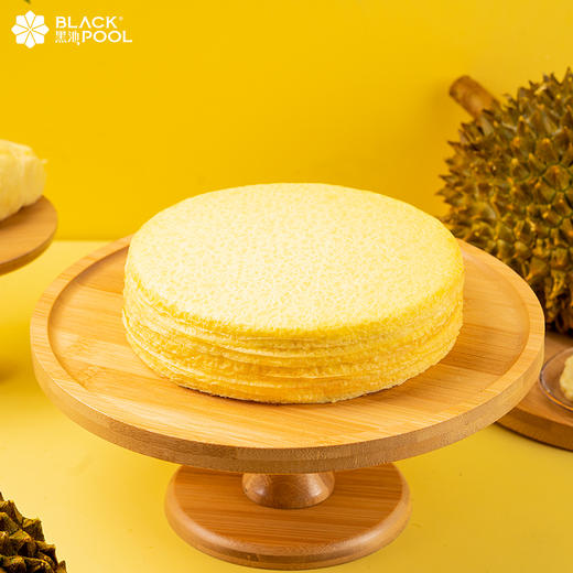 顺丰邮寄【金枕榴莲千层】一口就上瘾，皮软却小有嚼劲，一口一口吃不停 商品图2