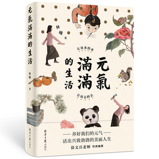 元气满满的生活 让该来的来，让该去的去（水墨艺术家林曦的生活美学！养好我们的元气，活出兴致勃勃的美丽人生。） 商品图0