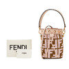 FENDI 芬迪 女包 女士迷你编织FF印花单肩手提包水桶包 8BS010 AJH3 商品缩略图4