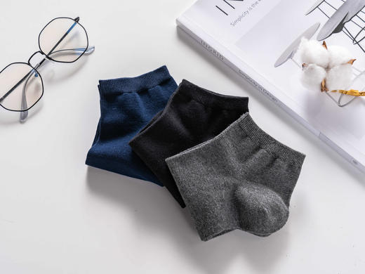 【远梦】三连包男短袜(基础系列)YM2301 商品图1