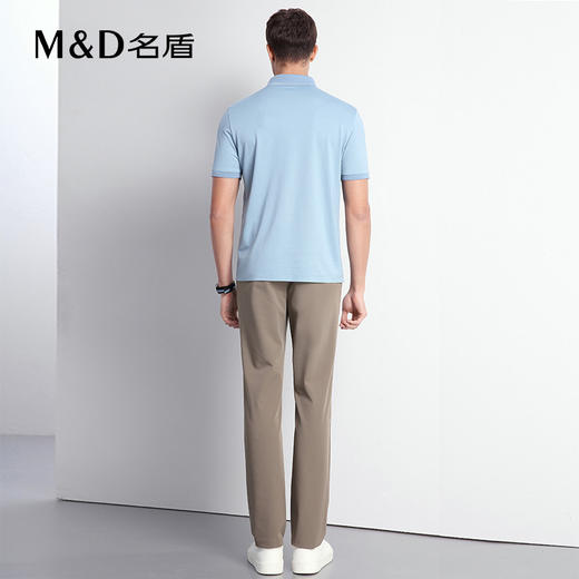 【菁英同款】名盾男士四面弹休闲裤夏季薄款直筒修身长裤12526 商品图4