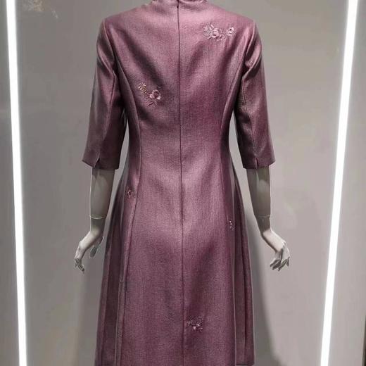 南3荣萍粉紫色连衣裙 商品图1