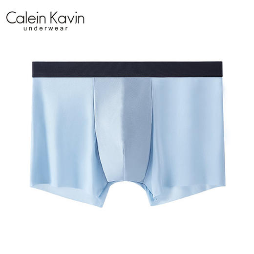「7色可选！无痕冰丝内裤」Calejn Kavjn男士内裤 男平角裤冰丝无痕纯棉裆短裤头内衣 商品图3