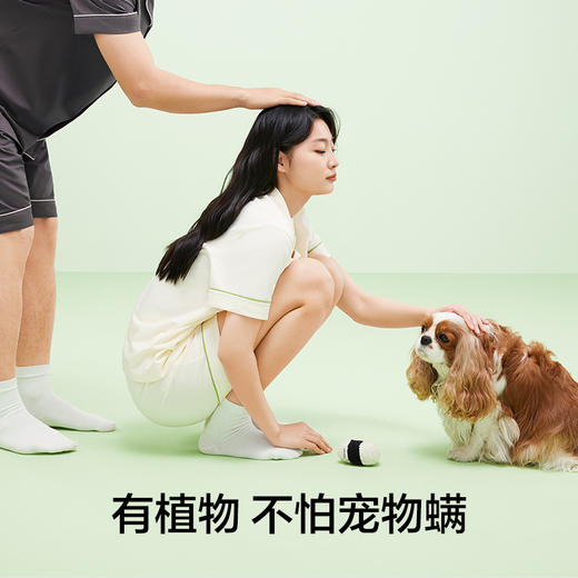 有棵树植物停螨衣夏季情侣家居服-L1009 商品图2