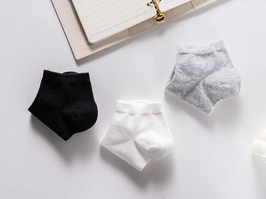 三连包女短袜(基础系列)YM2301 商品图3