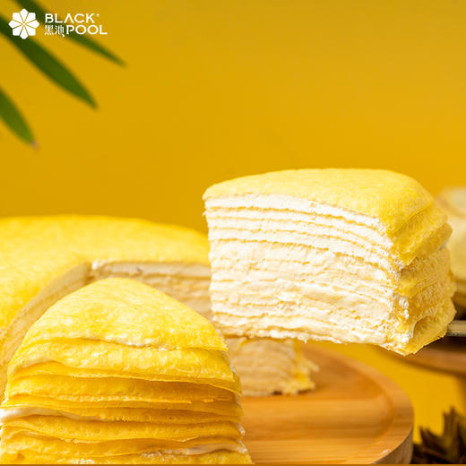 【榴莲千层】一口就上瘾，皮软有嚼劲，一口一口吃不停 商品图1