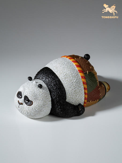 铜师傅 全铜摆件《功夫熊猫运动达人》铜工艺品 商品图1