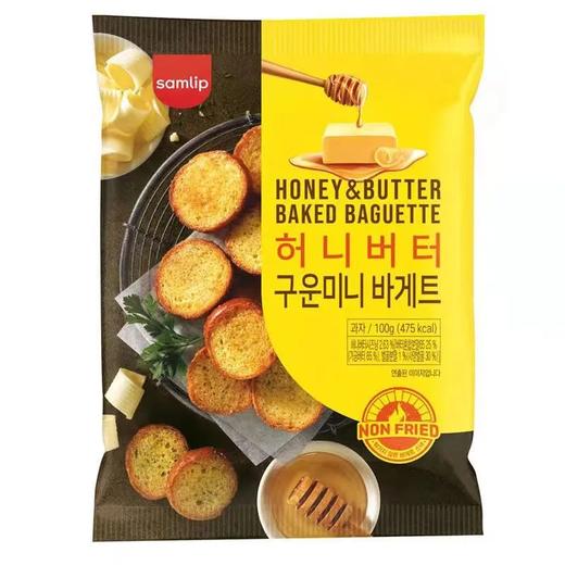 【爆款超低价预售 急单慎拍】韩国三立面包干samlip经典法式蒜蓉意式披萨风味面包片网红面包干 商品图0