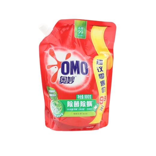 奥妙除菌除螨洗衣液(袋装)900g （6902088717150） 商品图0