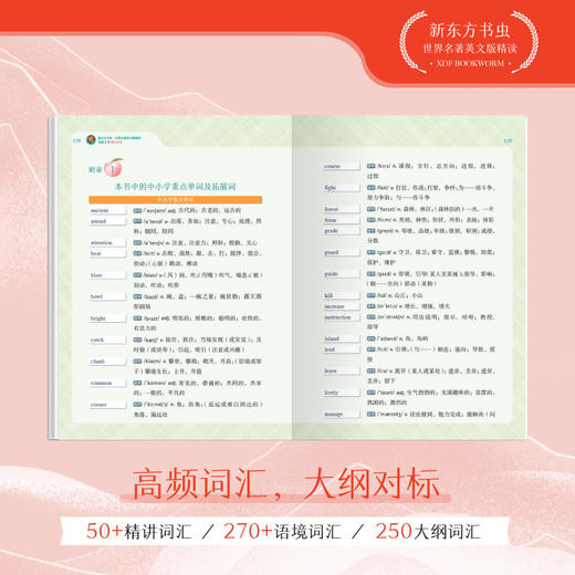 【新东方】赠送精美双语书签 西游记之猴王出世吴承恩 新东方书虫世界名著英文版精读 原著阅读 英文小说小学初中高中英语青少年课外阅读 商品图3