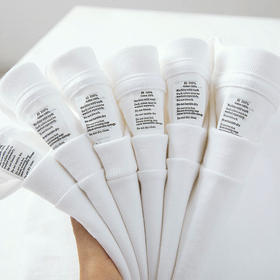 「黑白两色！220g精梳棉」220g纯棉短袖T恤 女宽松简约打底衫ins男女款夏季白色上衣