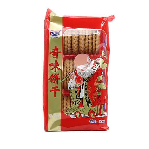 嘉士利九洲奇味饼干葱油味195g（6901180942286） 商品图1