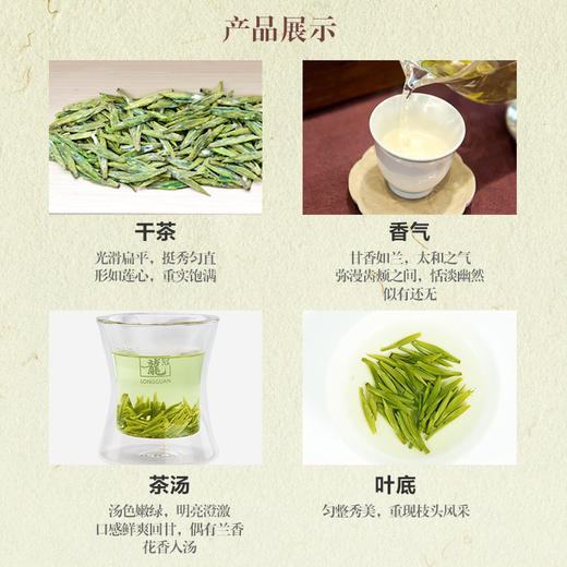 2026新茶·龙冠龙井【玉莲心·心】礼盒 100g 商品图3