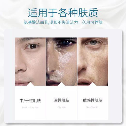 泰国葳兰氏男士净颜氨基酸洗面奶100g 商品图8
