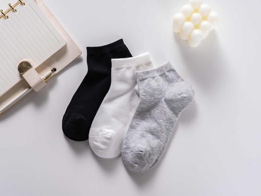 三连包女短袜(基础系列)YM2301 商品图0