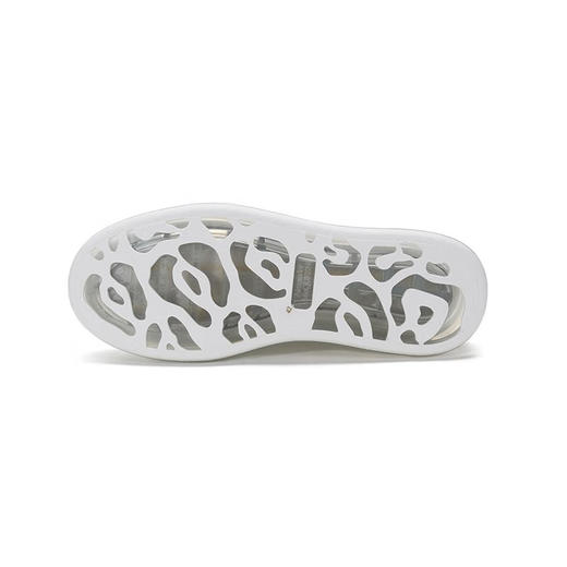 ALEXANDER MCQUEEN 亚历山大.麦昆 MCQ 男士阔型透明底运动鞋小白鞋 黑尾 商品图4