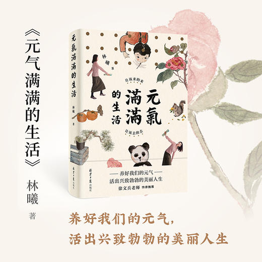 元气满满的生活 让该来的来，让该去的去（水墨艺术家林曦的生活美学！养好我们的元气，活出兴致勃勃的美丽人生。） 商品图1