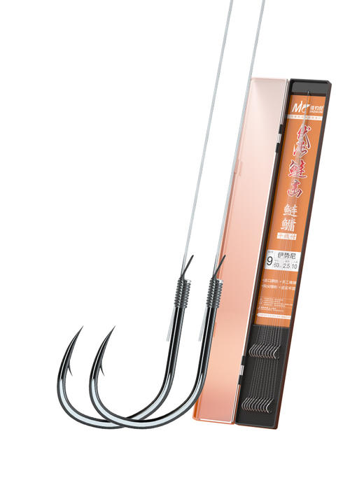 佳钓尼鲢鳙专用鱼钩子线双钩成品绑好草鱼浮钓伊势尼套装全套 商品图4