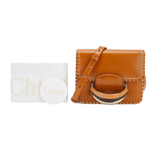 Chloe 蔻依 女士Kattie系列缝针牛皮单肩斜挎包 CHC22US500H04 商品图4