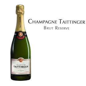 泰亭哲珍藏绝干香槟气泡葡萄酒 f法国 Champagne Taittinger, Brut Reserve, France