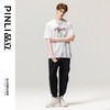 PINLI品立春季新款男士休闲体恤印花圆领短袖T恤BG231111045 商品缩略图2