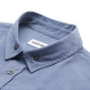 KENZO 高田贤三 2023春夏新款 男士商务休闲衬衫 灰蓝 FC55CH2009CX 商品缩略图4