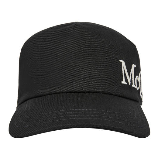 ALEXANDER MCQUEEN 亚历山大麦昆 Gabardine棒球帽 6328964105Q 商品图0