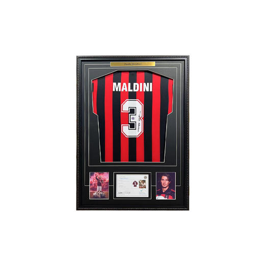 收藏系列 马尔蒂尼 AC米兰队3号 亲笔签名球衣  商品图0