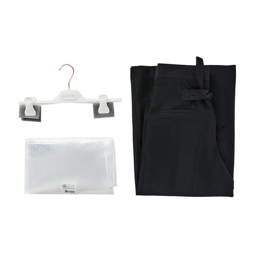 Chloe 蔻依 SEE BY CHLOE 女士九分阔腿长裤 黑色 CHS22SPA02012 商品图2