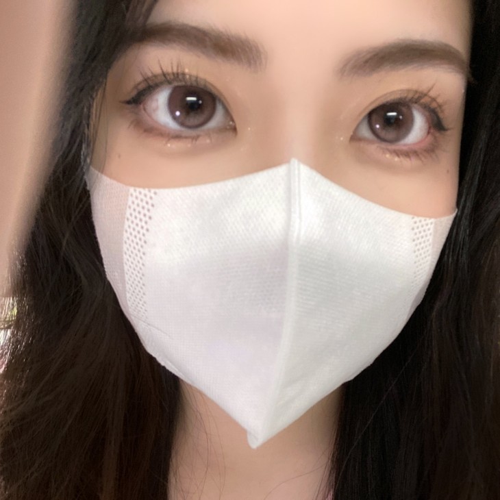 FLOWERCOLOR美瞳 年抛隐形眼镜 粉嫩蜜桃14.2mm 1副/2片 左右度数可不同-VVCON美瞳商城14